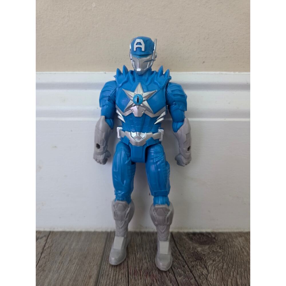 Marvel‎ Avengers Mech Strike Monster Hunters Captain America Action Figure 8"